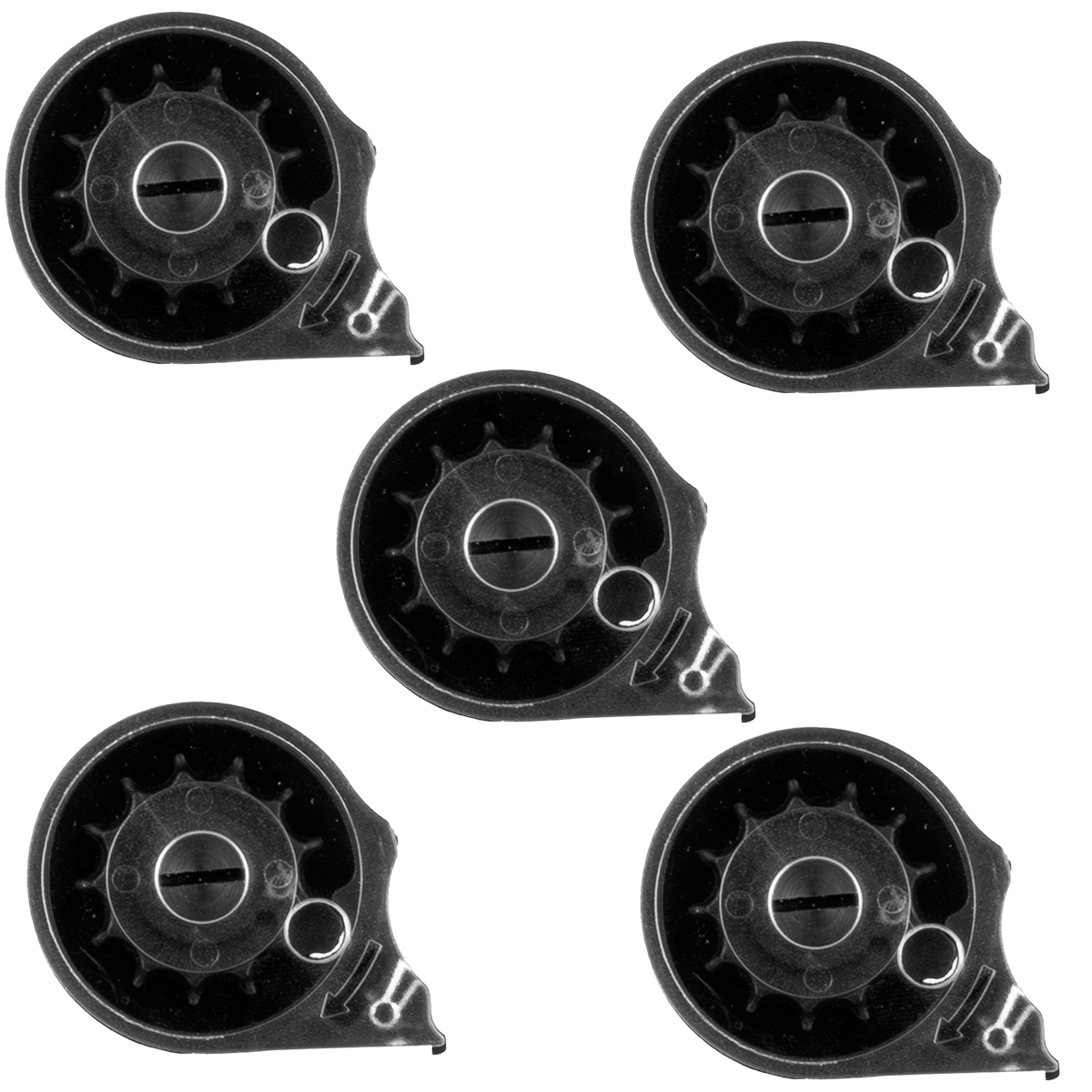 Niksan NIKSAN TACTO-SB 5x 4,5mm magasiner - Sporting Goods > Outdoor Recreation > Hunting & Shooting > Airsoft > Airsoft Gun Parts & Accessories PCP Gevær