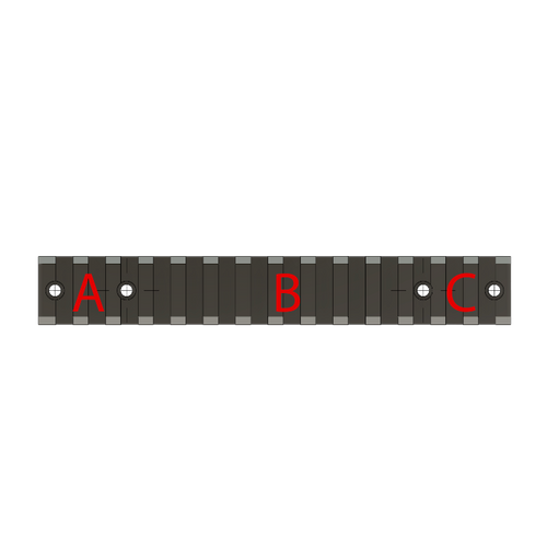 Nieload™ Browning BAR picatinnyskena